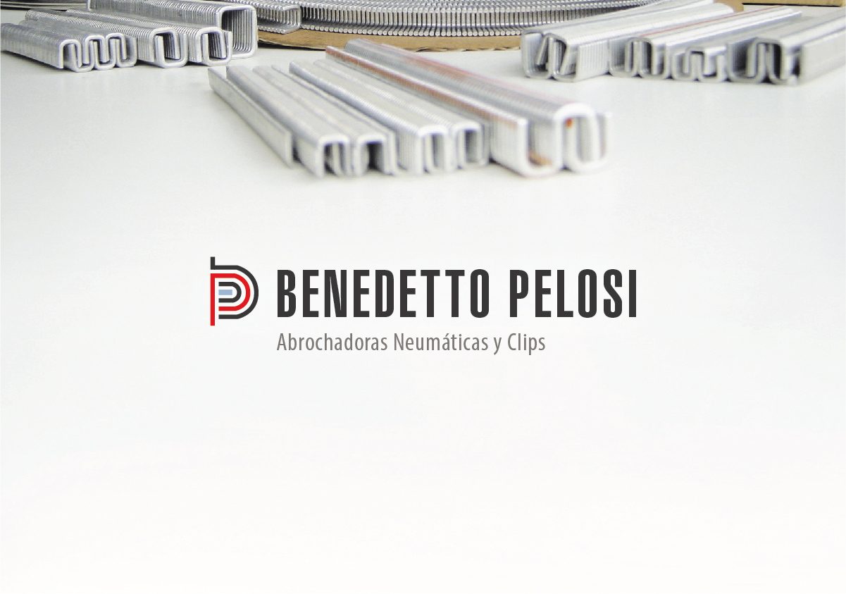 Diseño de sistema de identidad Benedetto Pelosi